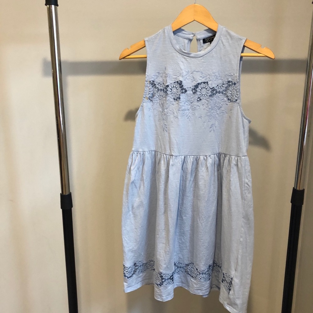Top Shop Powder Blue Dress size 6